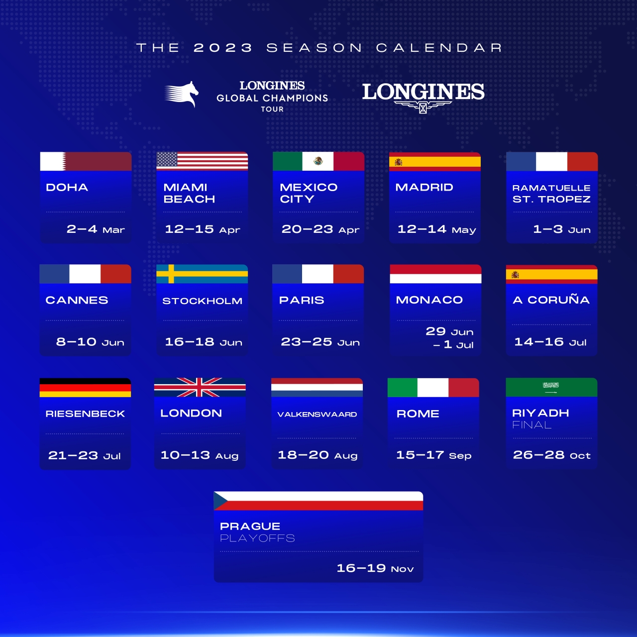 longines global champions tour calendar 2023